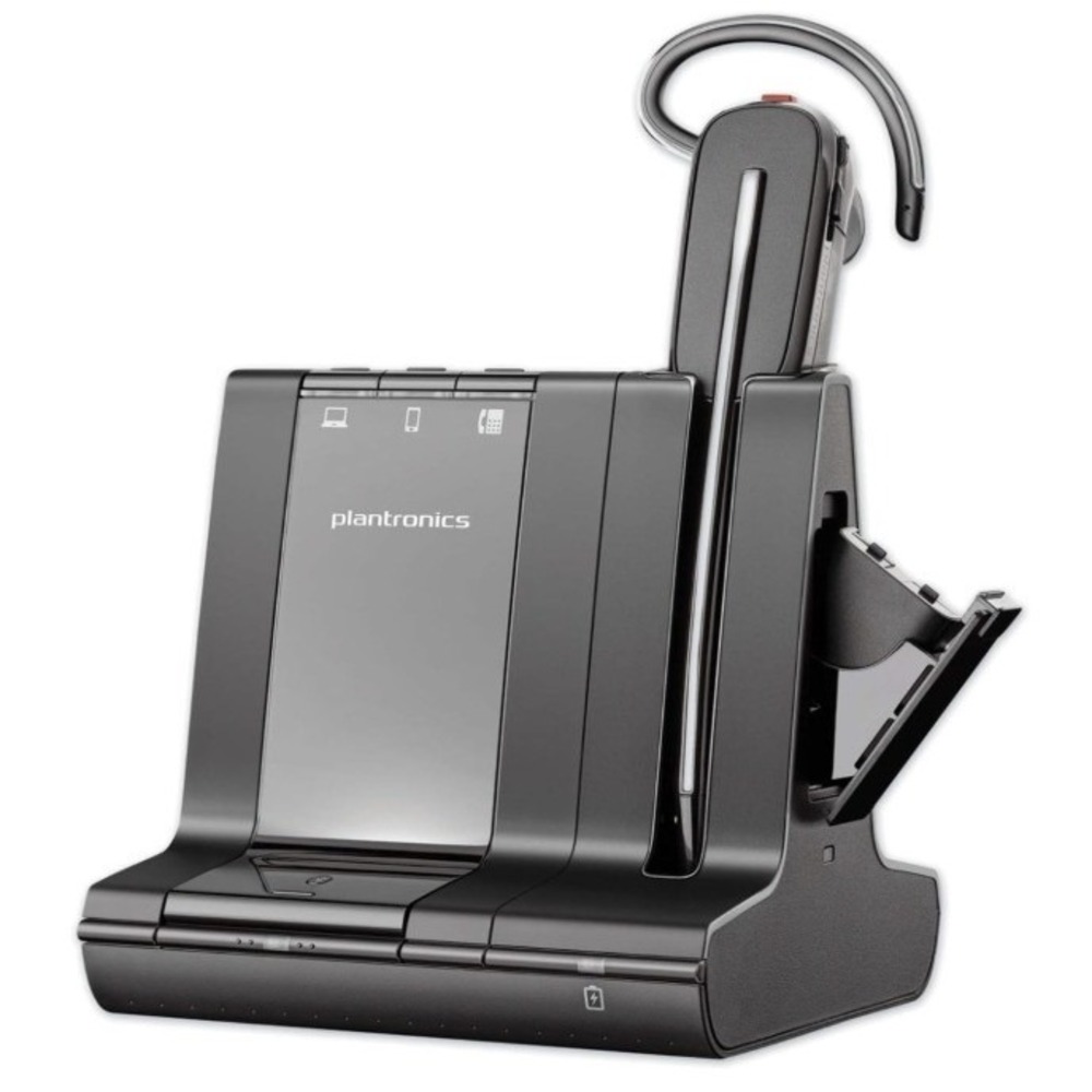 Plantronics Savi W740 Wireless Headset System 3-in-1 Convertible DECT 83542-01